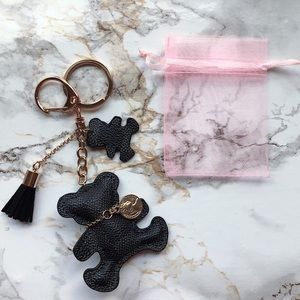 Purse charm/. Keychain key ring